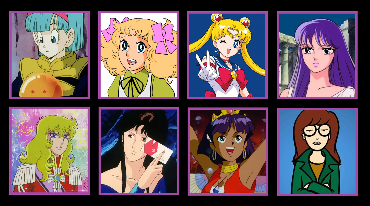 Personaggi Femminili dei Cartoni Animati Anni 90
